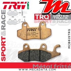 Plaquettes de frein Arrière ~ TRW Lucas MCB 615 TRQ 