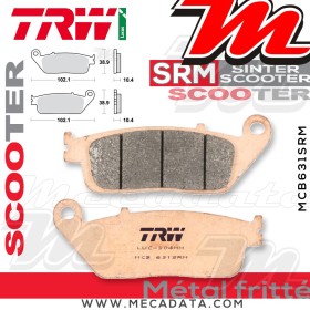 Plaquettes de frein Arrière ~ TRW Lucas MCB 631 SRM 