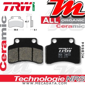 Plaquettes de frein Arrière ~ TRW Lucas MCB 694 