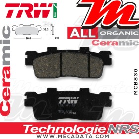 Plaquettes de frein Arrière ~ TRW Lucas MCB 830 