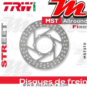 Disque de frein Avant ~ TRW Lucas MST 370 ALL 