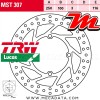 Disque de frein Avant ~ TRW Lucas MST 307 ALL 