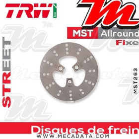 Disque de frein Avant ~ TRW Lucas MST 263 ALL 