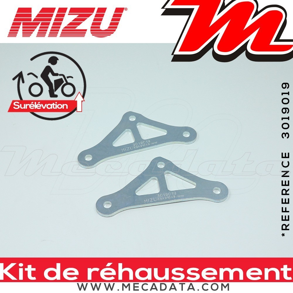 Kit de Rehaussement ~ KAWASAKI Z 900/ SE ~ (ZR900S / ZR900V) 2025 ~ Mizu + 30 mm 