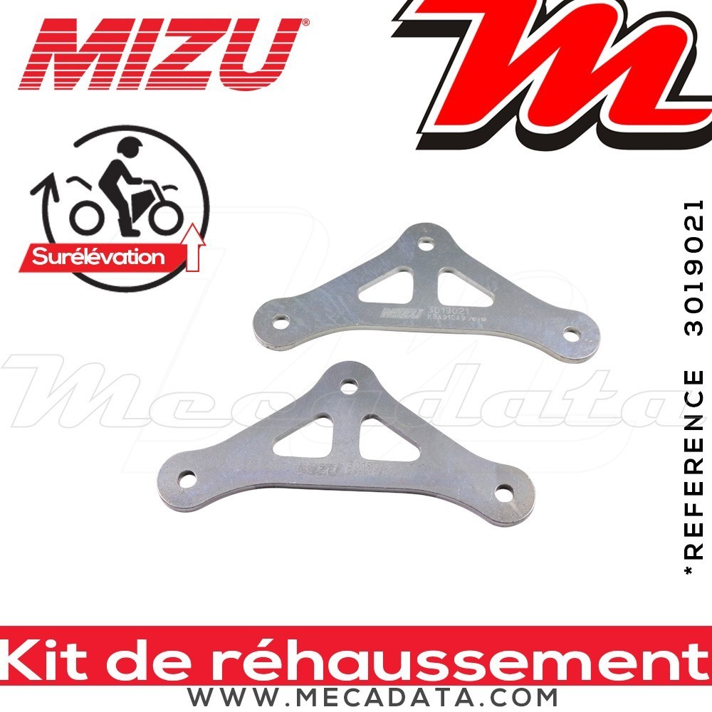 Kit de Rehaussement ~ KAWASAKI Versys 1100 / SE ~ (LZT10A) 2025  ~ Mizu + 25 mm 