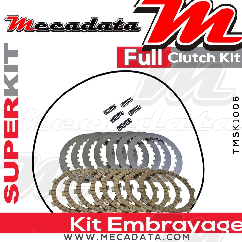 Superkit (Kit complet disques garnis, disques lisses, ressorts d'embrayage et joint carter) 