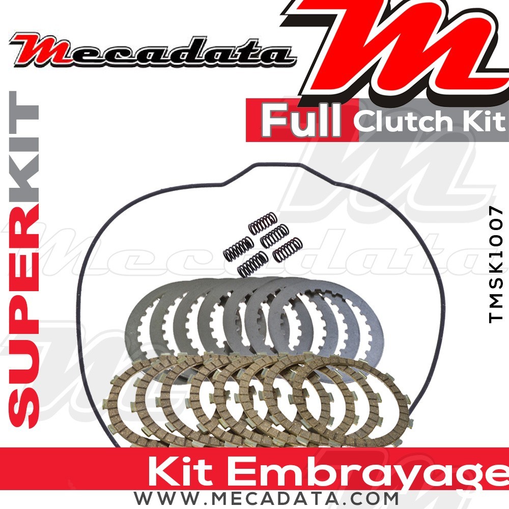 Superkit (Kit complet disques garnis, disques lisses, ressorts d'embrayage et joint carter) 