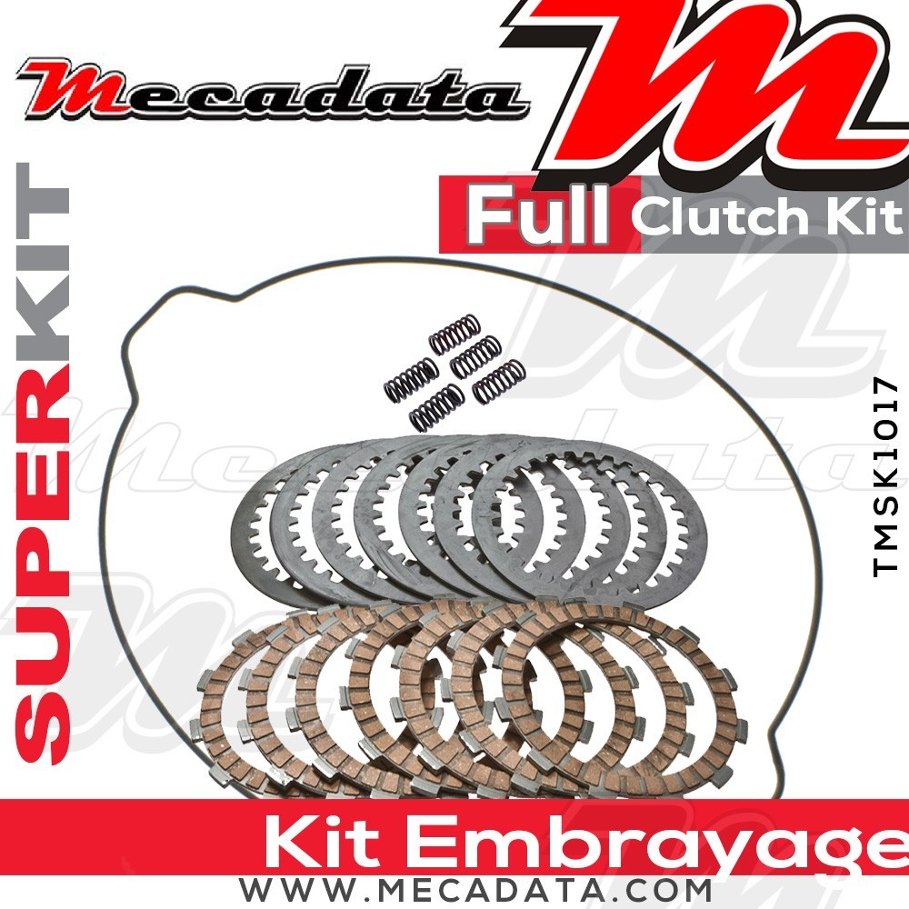 Superkit (Kit complet disques garnis, disques lisses, ressorts d'embrayage et joint carter) 