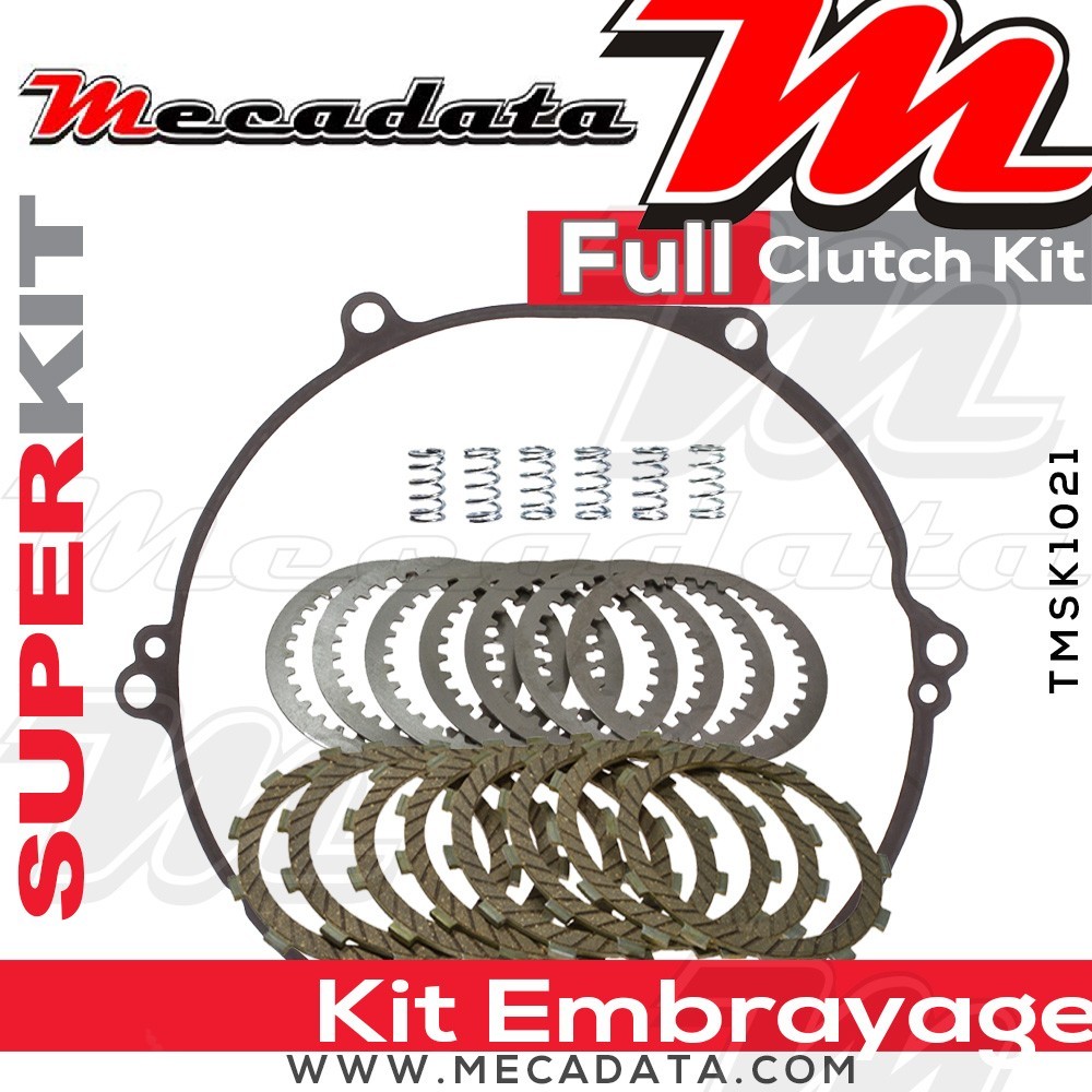 Superkit (Kit complet disques garnis, disques lisses, ressorts d'embrayage et joint carter) 