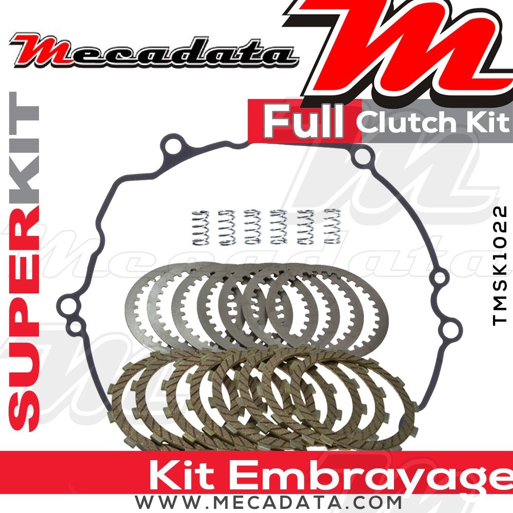 Superkit (Kit complet disques garnis, disques lisses, ressorts d'embrayage et joint carter) 