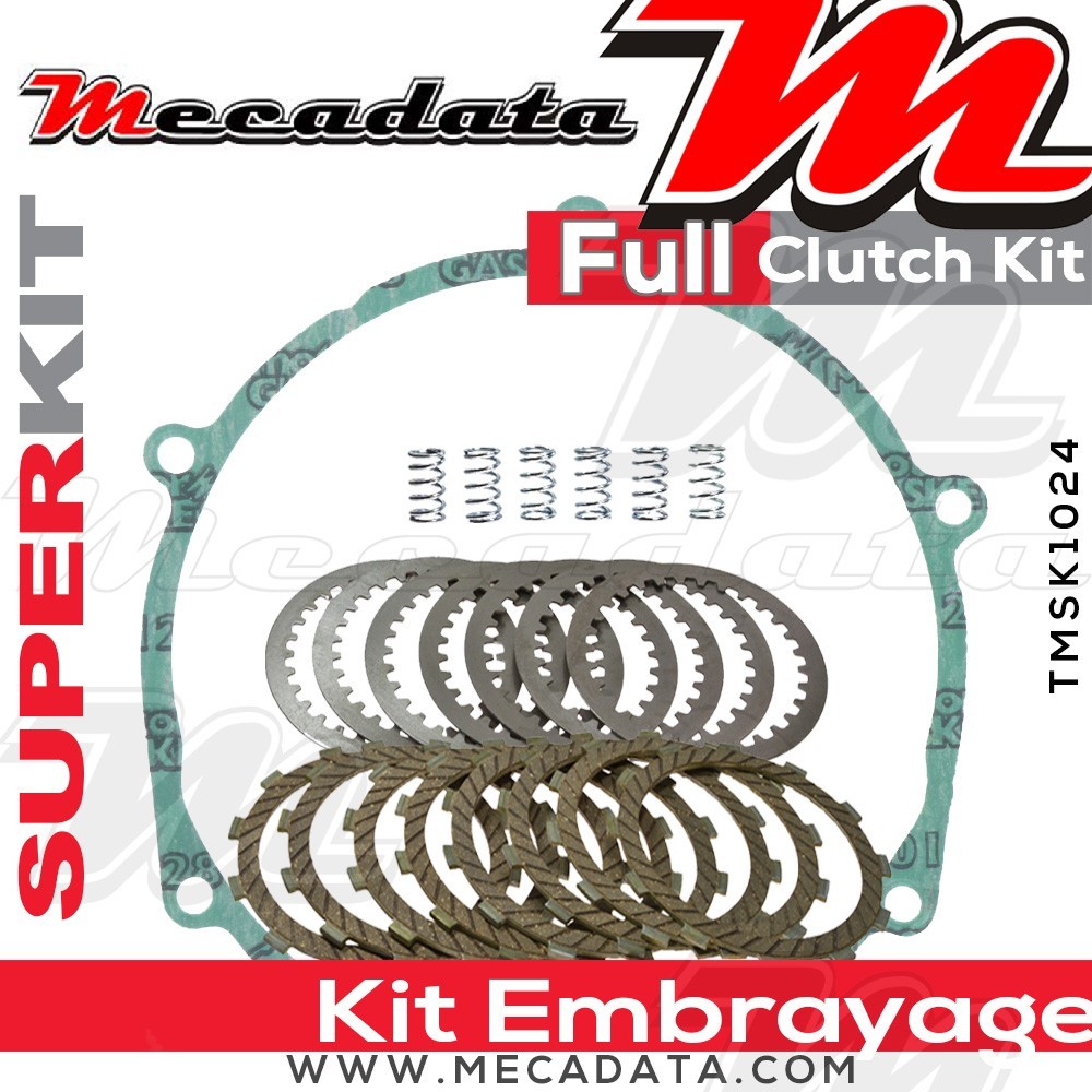 Superkit (Kit complet disques garnis, disques lisses, ressorts d'embrayage et joint carter) 