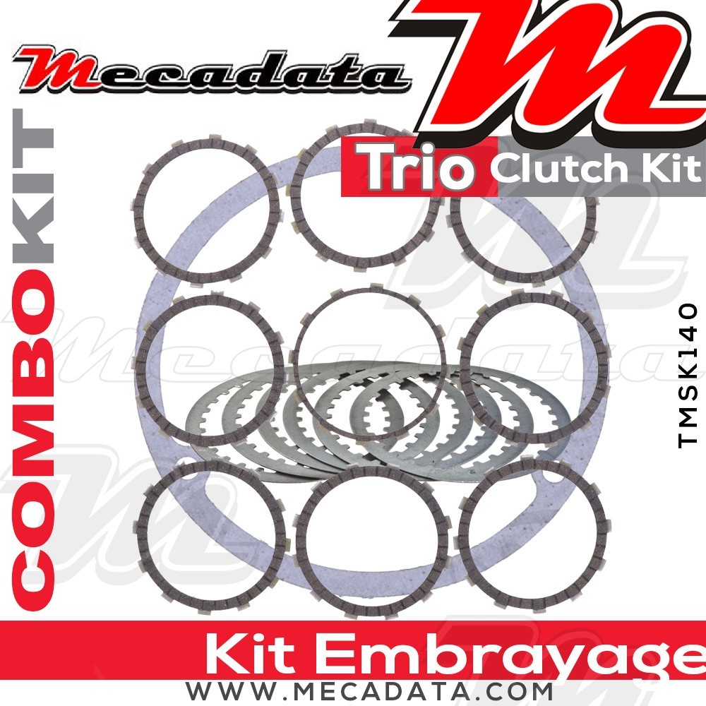 Combokit (disques garnis, disques lisses et joint carter) 