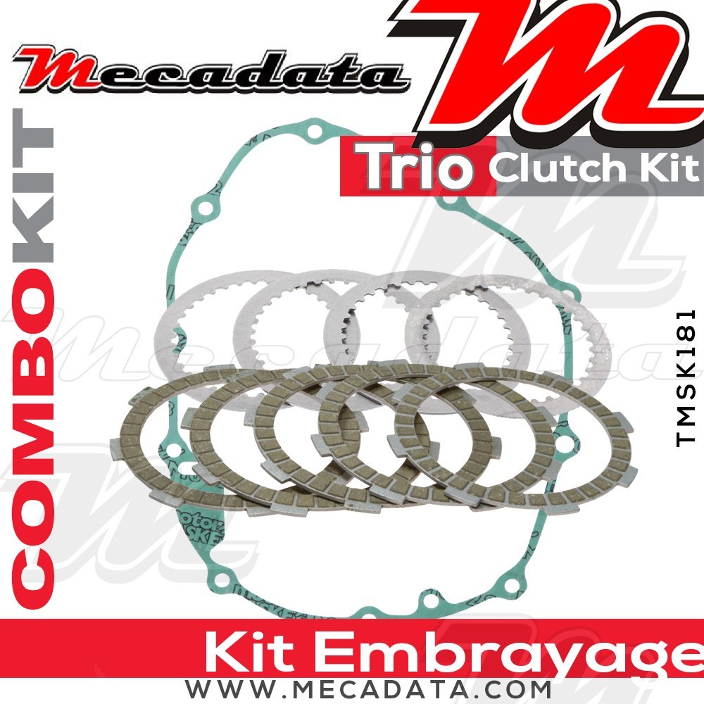 Combokit (disques garnis, disques lisses et joint carter) 