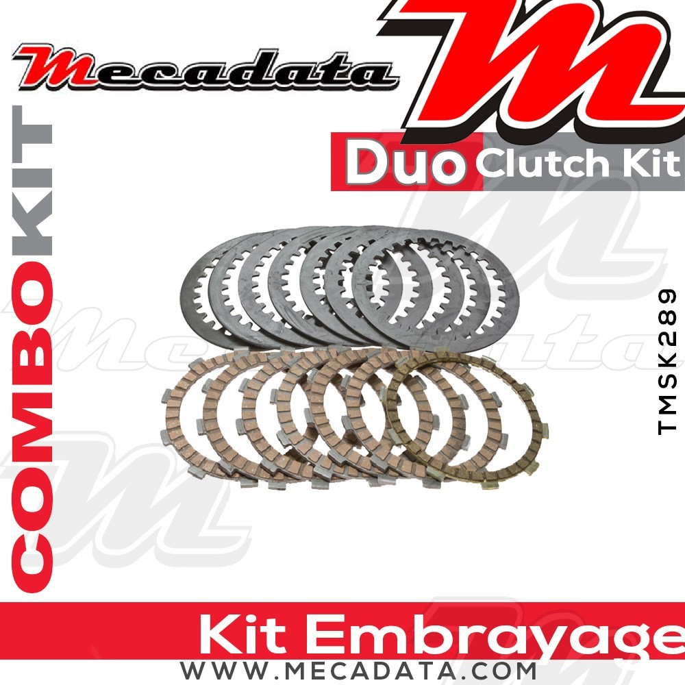 Combokit (disques garnis et disques lisses) 