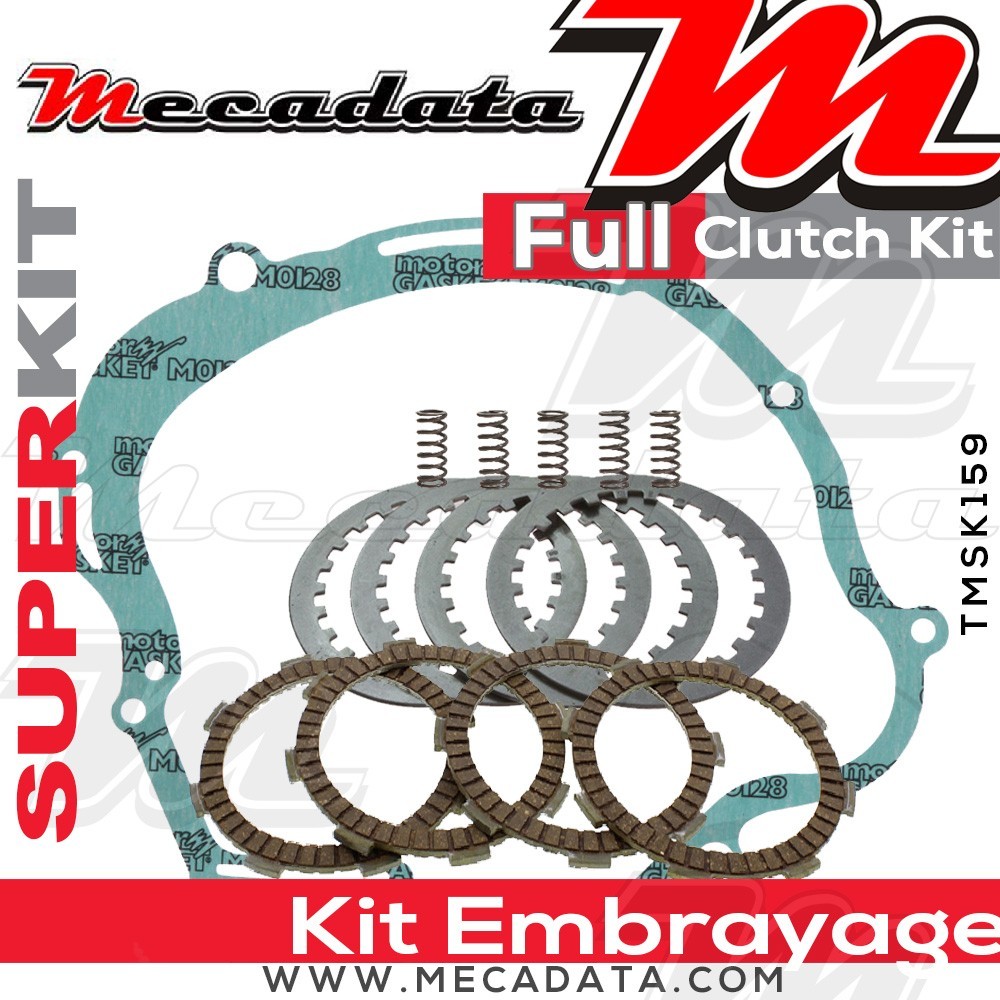 Superkit (Kit complet disques garnis, disques lisses, ressorts d'embrayage et joint carter) 