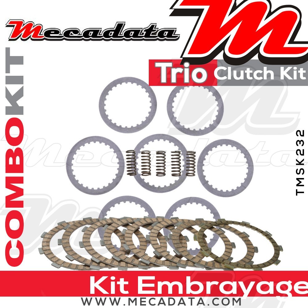 Combokit (disques garnis, disques lisses et ressorts d'embrayage) 