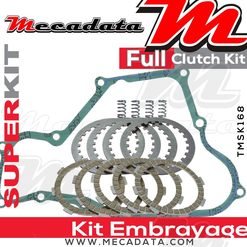 Superkit (Kit complet disques garnis, disques lisses, ressorts d'embrayage et joint carter) 