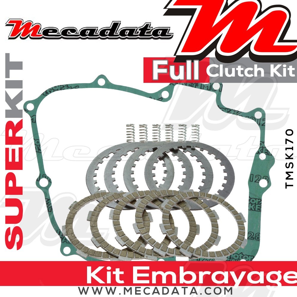Superkit (Kit complet disques garnis, disques lisses, ressorts d'embrayage et joint carter) 