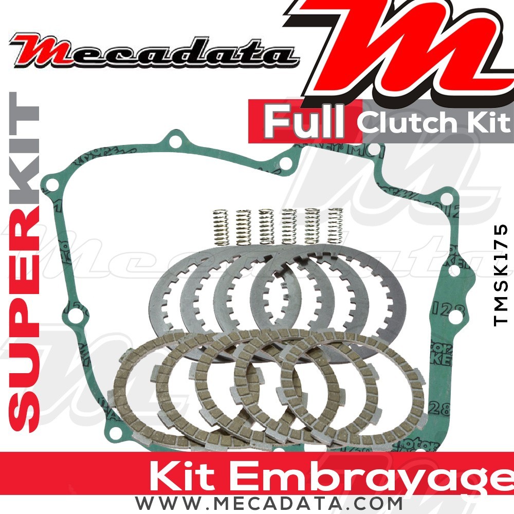 Superkit (Kit complet disques garnis, disques lisses, ressorts d'embrayage et joint carter) 