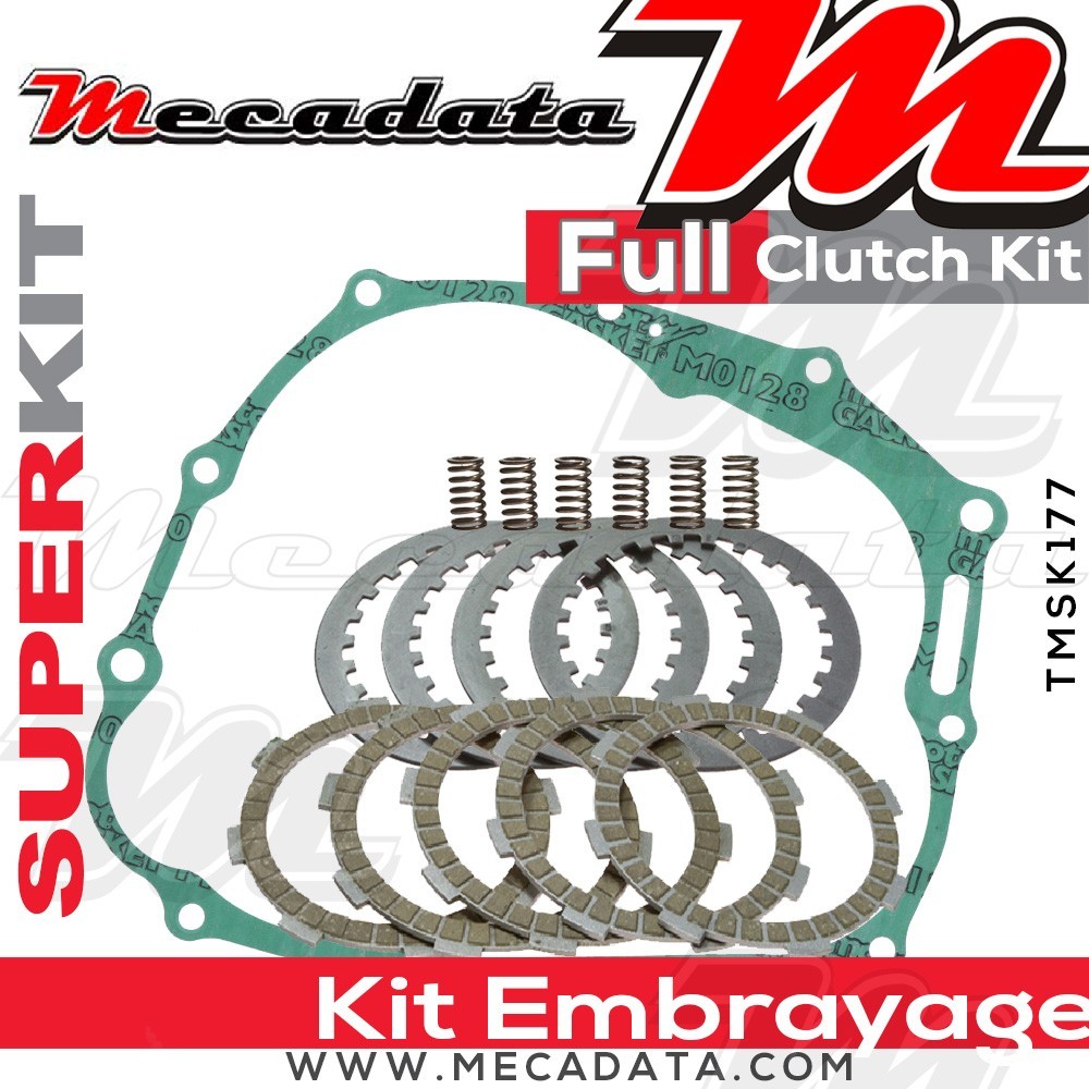 Superkit (Kit complet disques garnis, disques lisses, ressorts d'embrayage et joint carter) 