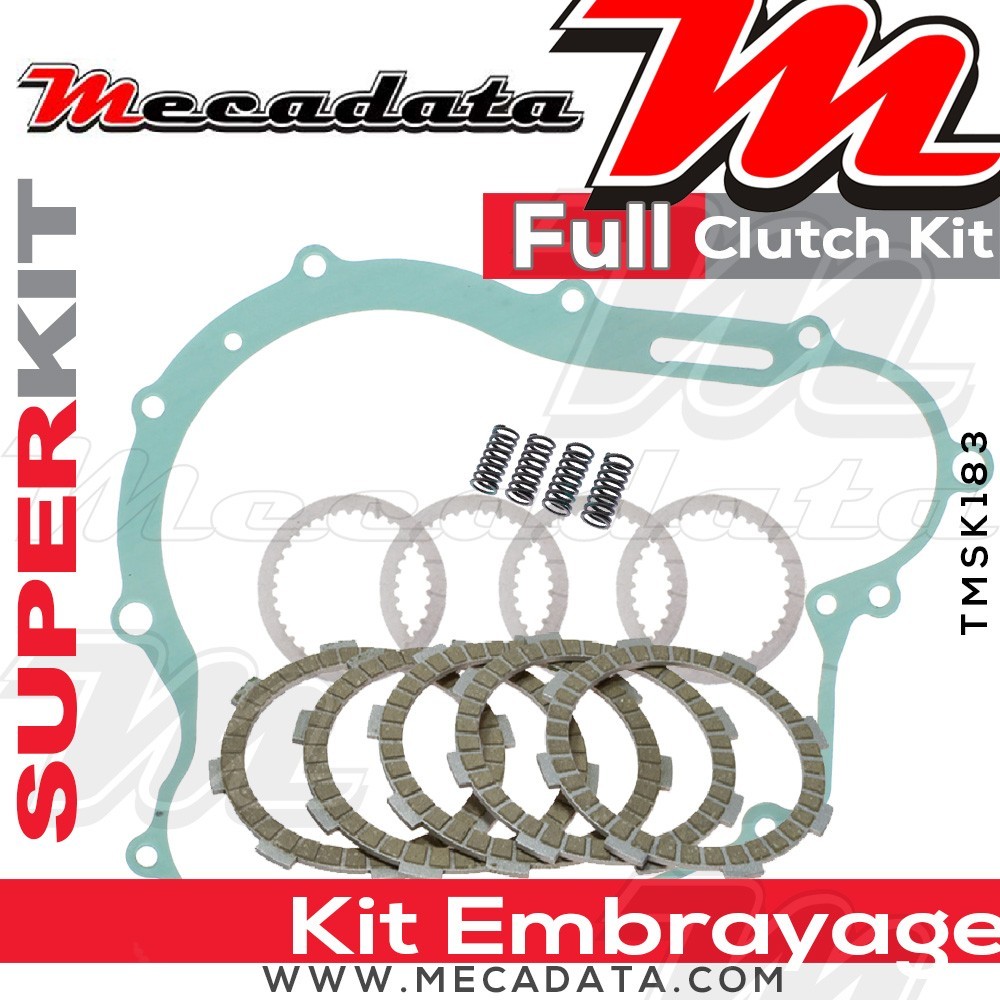 Superkit (Kit complet disques garnis, disques lisses, ressorts d'embrayage et joint carter) 