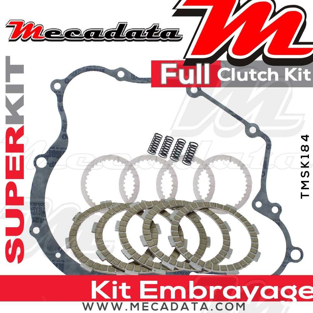 Superkit (Kit complet disques garnis, disques lisses, ressorts d'embrayage et joint carter) 