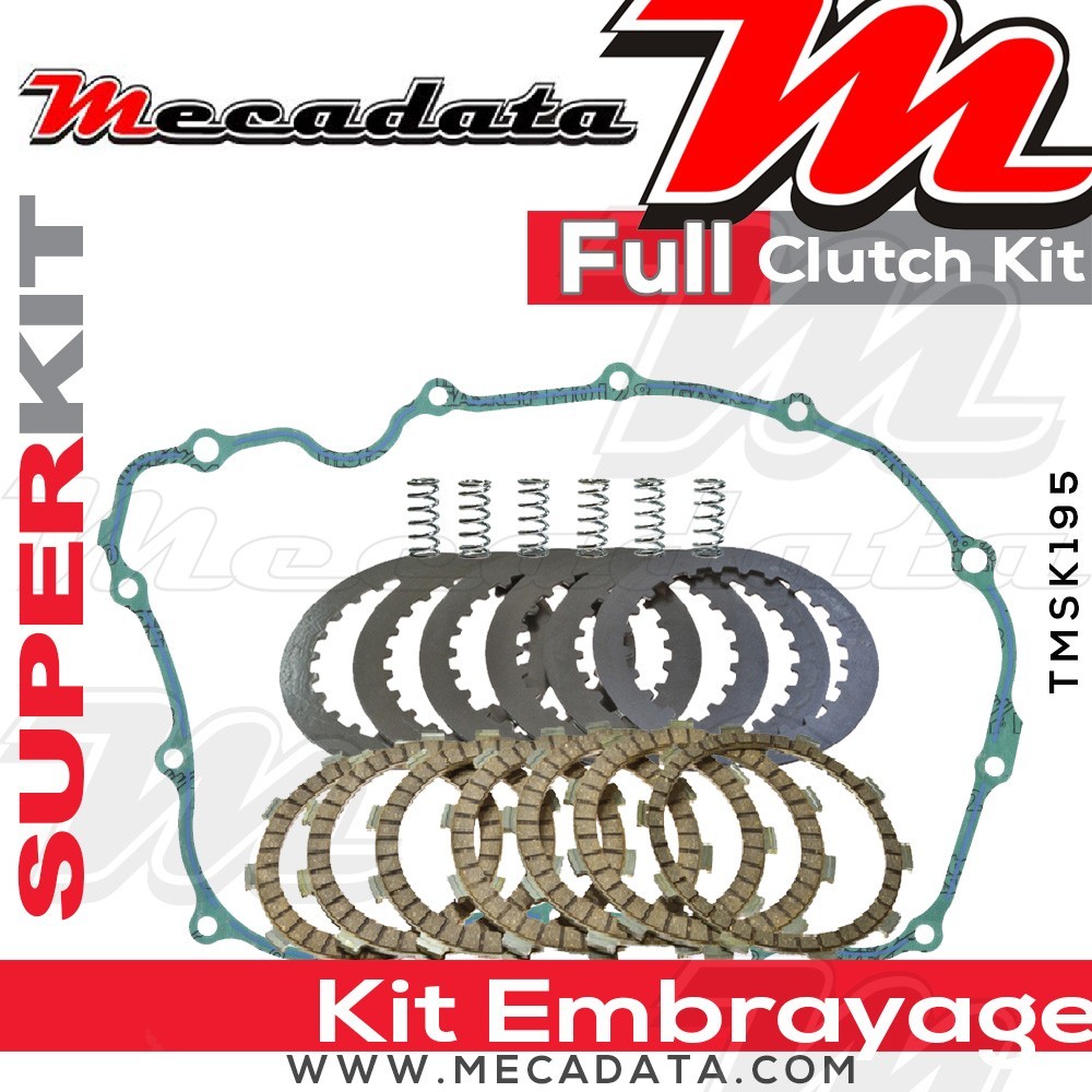 Superkit (Kit complet disques garnis, disques lisses, ressorts d'embrayage et joint carter) 