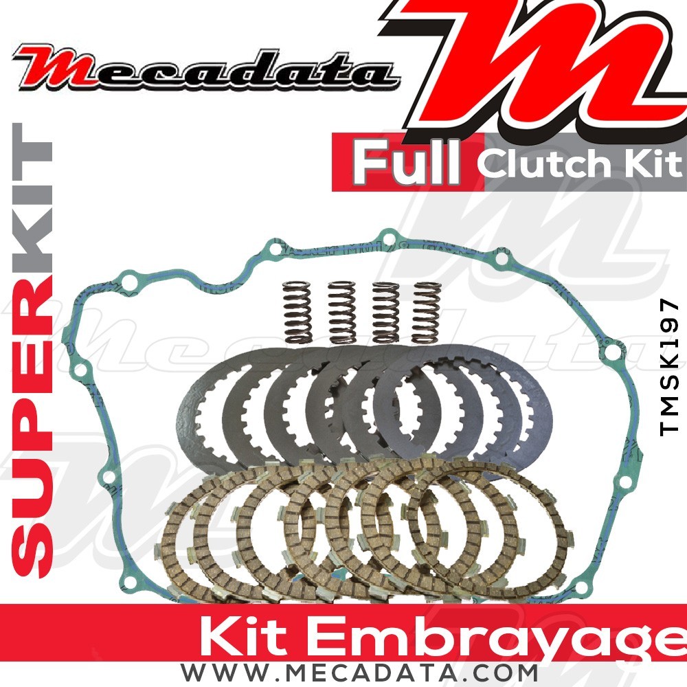 Superkit (Kit complet disques garnis, disques lisses, ressorts d'embrayage et joint carter) 