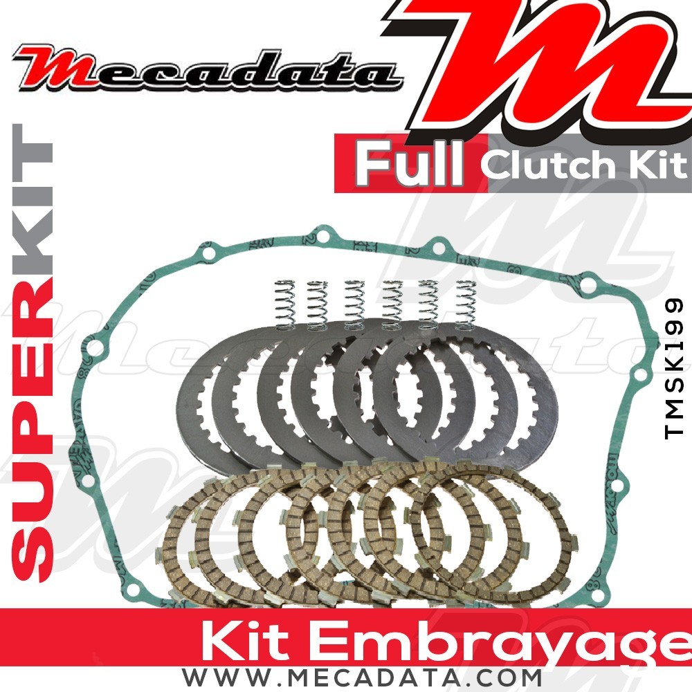 Superkit (Kit complet disques garnis, disques lisses, ressorts d'embrayage et joint carter) 