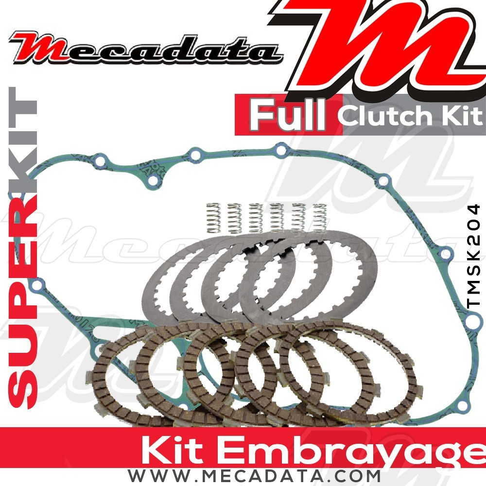 Superkit (Kit complet disques garnis, disques lisses, ressorts d'embrayage et joint carter) 