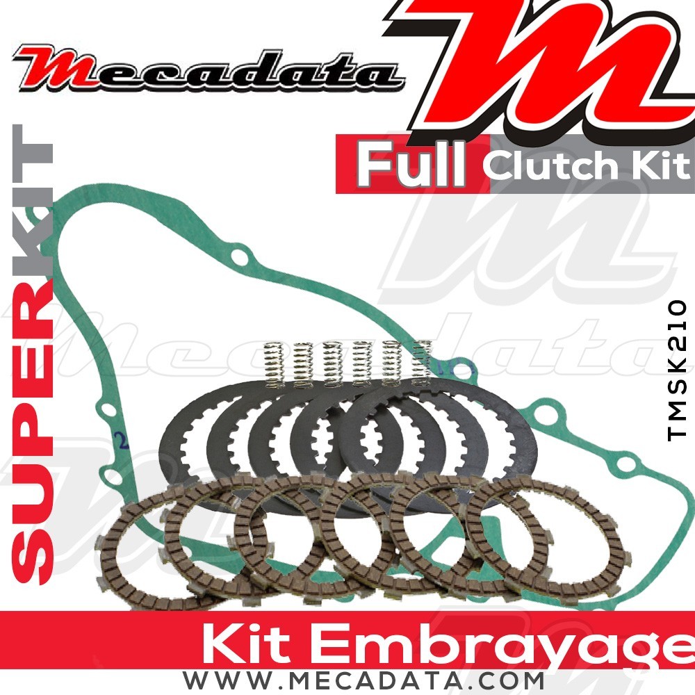 Superkit (Kit complet disques garnis, disques lisses, ressorts d'embrayage et joint carter) 