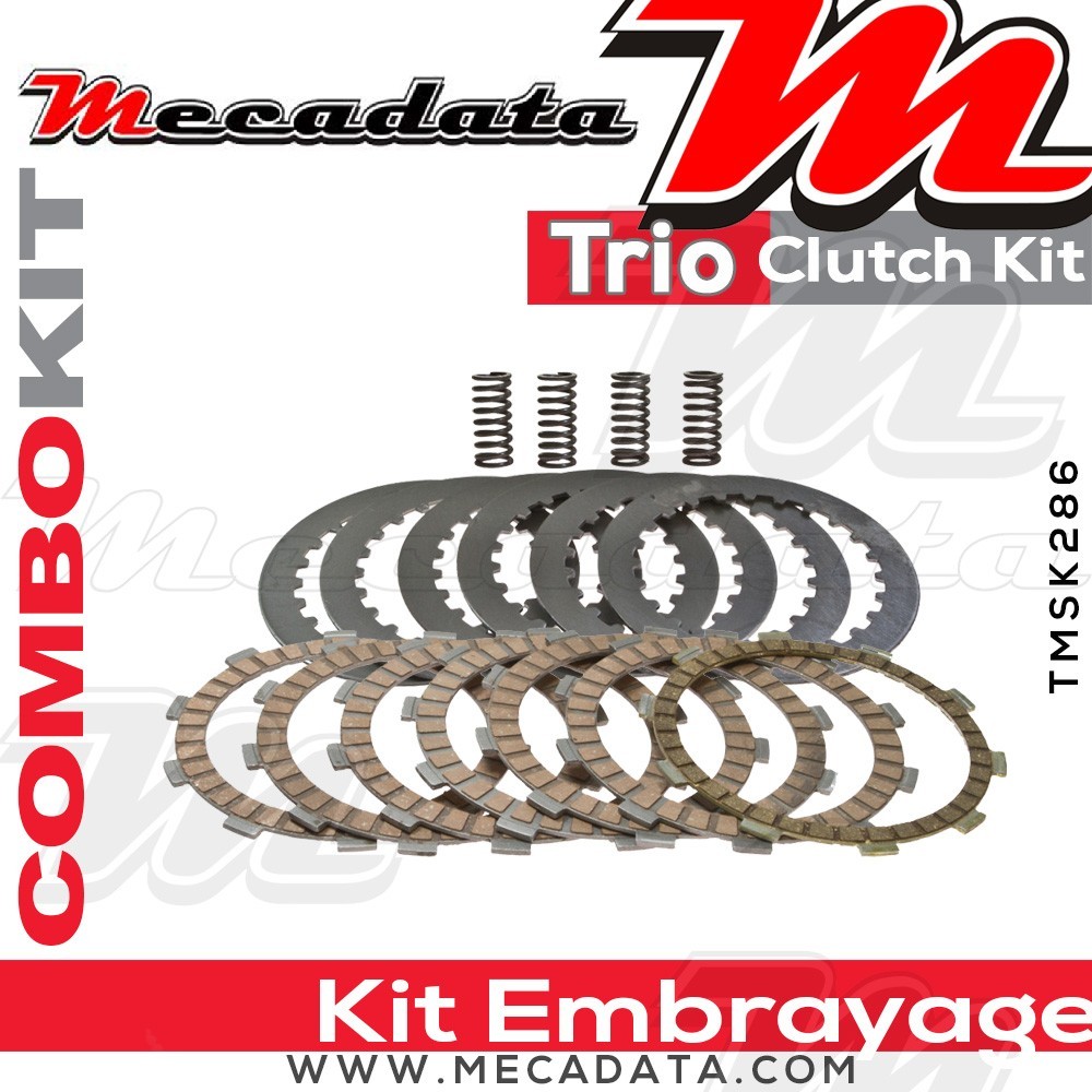 Combokit (disques garnis, disques lisses et ressorts d'embrayage) 