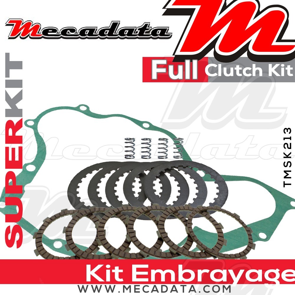 Superkit (Kit complet disques garnis, disques lisses, ressorts d'embrayage et joint carter) 