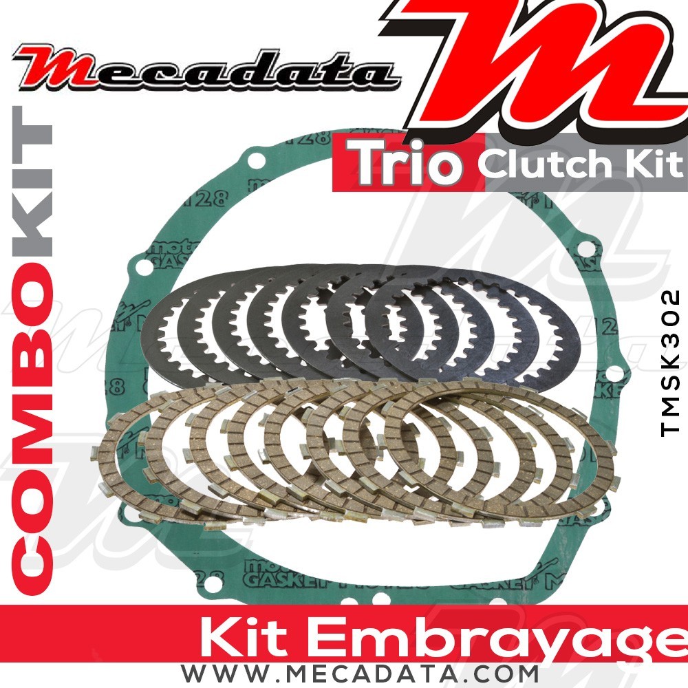 Combokit (disques garnis, disques lisses et joint carter) 