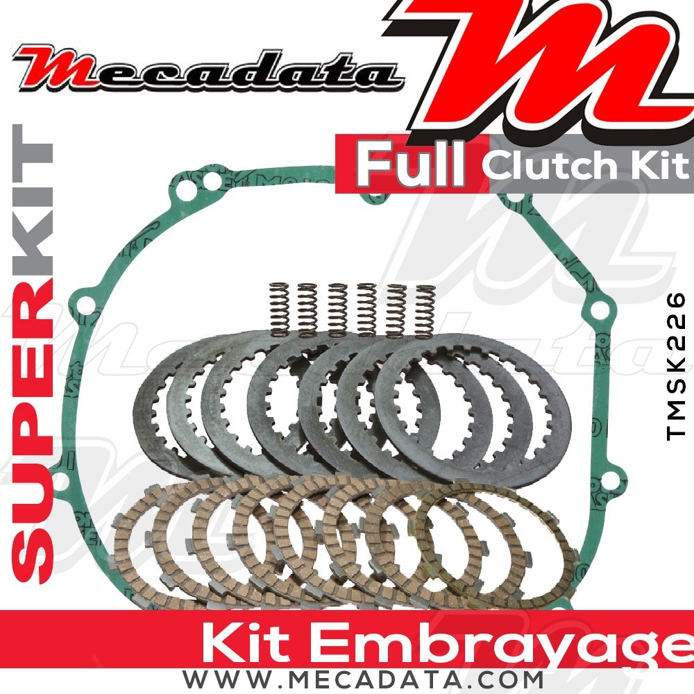 Superkit (Kit complet disques garnis, disques lisses, ressorts d'embrayage et joint carter) 