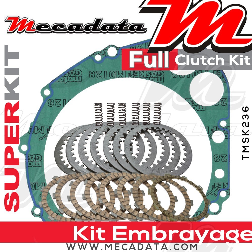 Superkit (Kit complet disques garnis, disques lisses, ressorts d'embrayage et joint carter) 