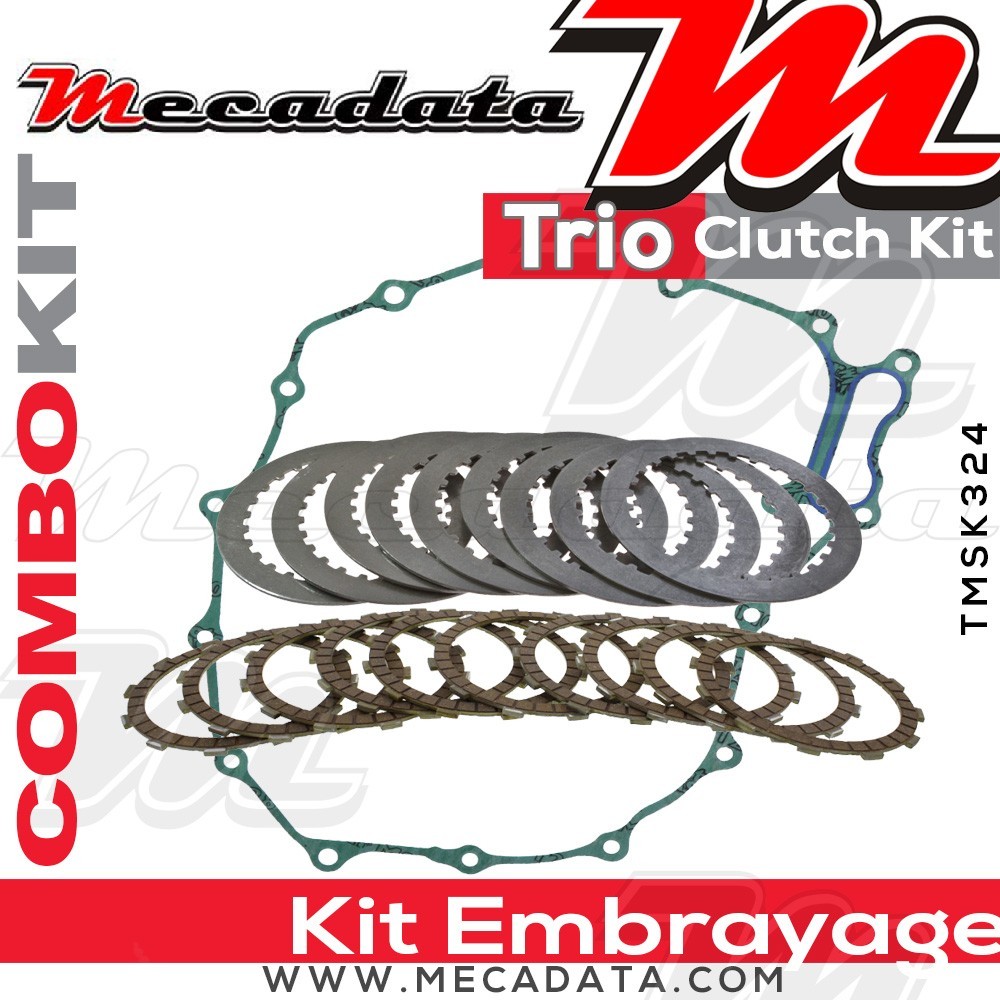 Combokit (disques garnis, disques lisses et joint carter) 