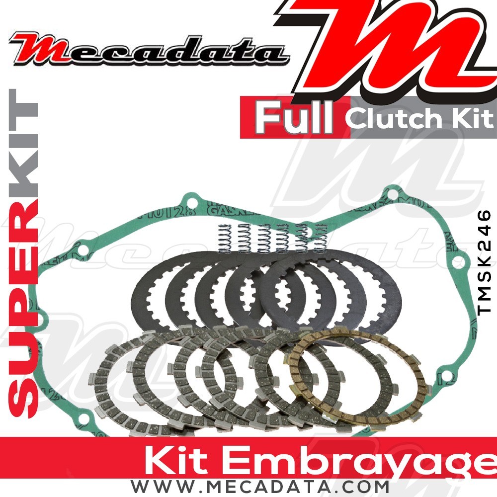 Superkit (Kit complet disques garnis, disques lisses, ressorts d'embrayage et joint carter) 