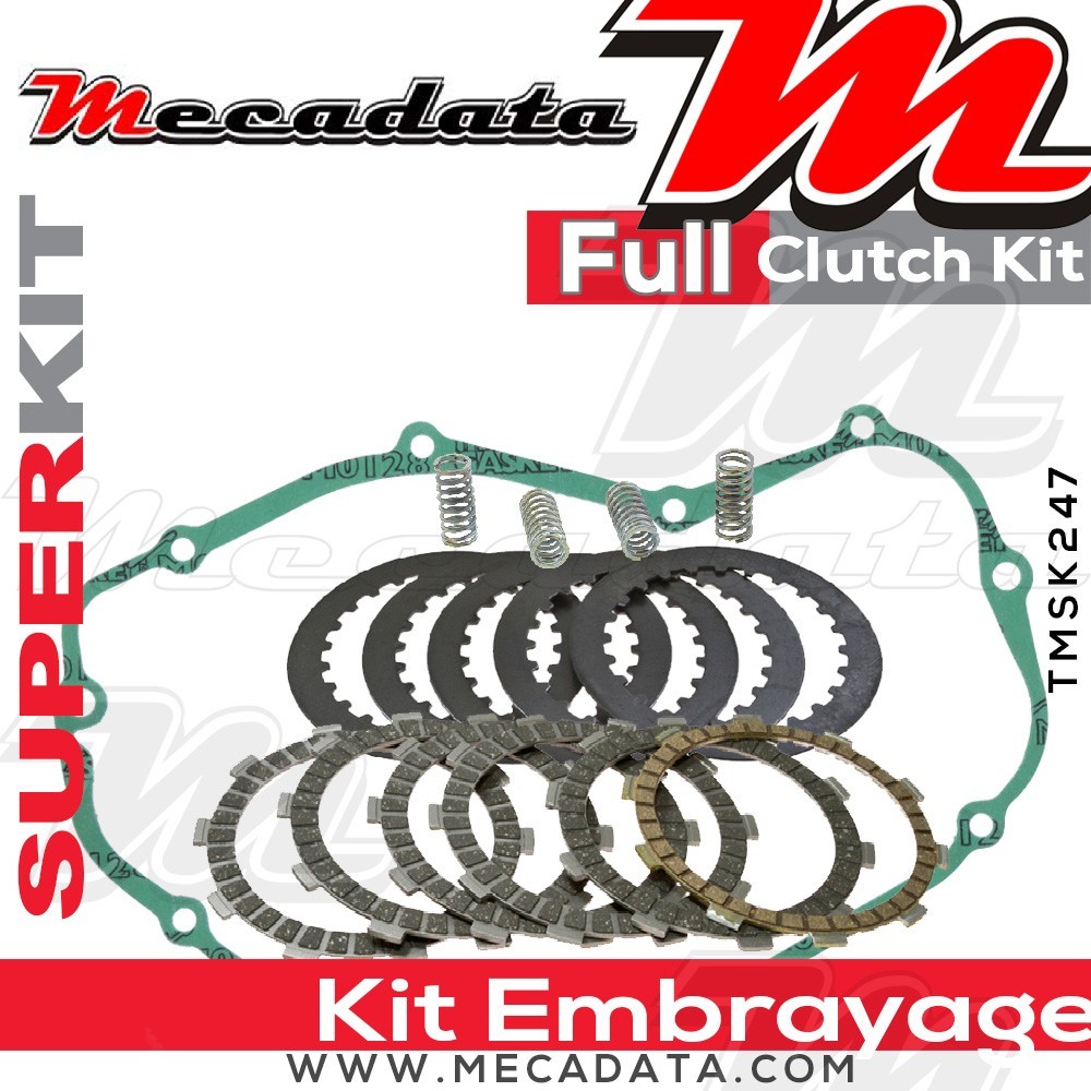 Superkit (Kit complet disques garnis, disques lisses, ressorts d'embrayage et joint carter) 