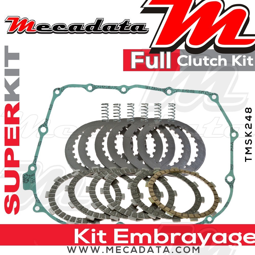 Superkit (Kit complet disques garnis, disques lisses, ressorts d'embrayage et joint carter) 