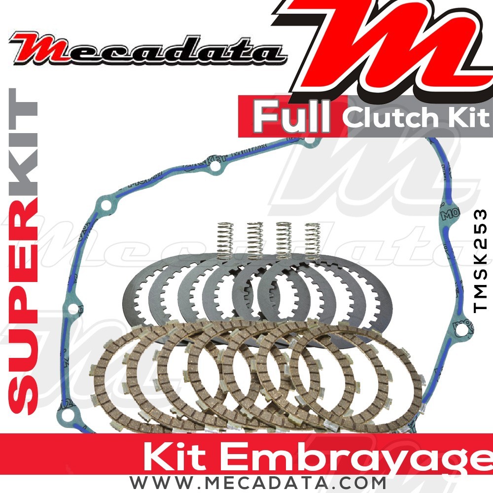 Superkit (Kit complet disques garnis, disques lisses, ressorts d'embrayage et joint carter) 