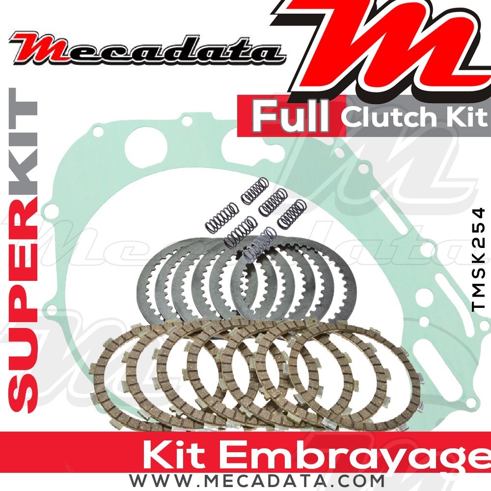 Superkit (Kit complet disques garnis, disques lisses, ressorts d'embrayage et joint carter) 