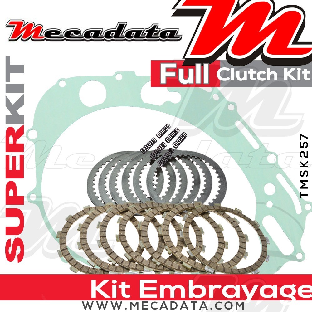 Superkit (Kit complet disques garnis, disques lisses, ressorts d'embrayage et joint carter) 