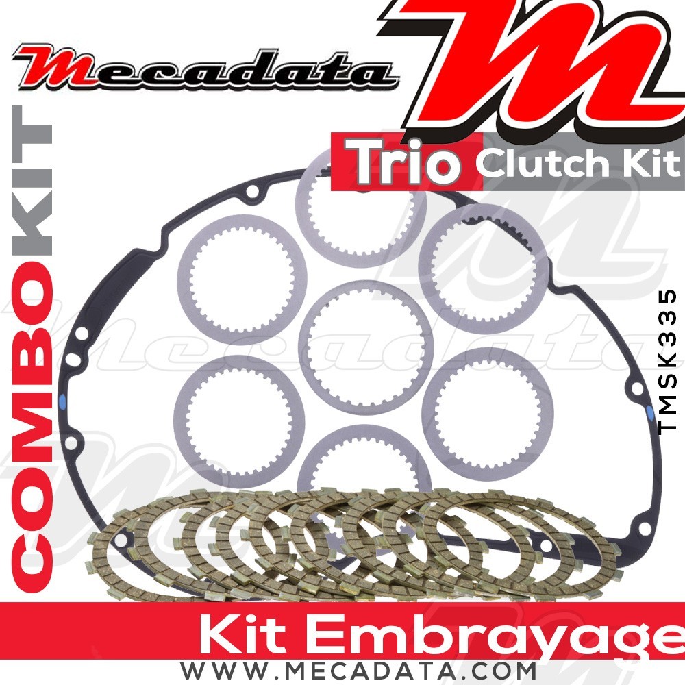 Combokit (disques garnis, disques lisses et joint carter) 