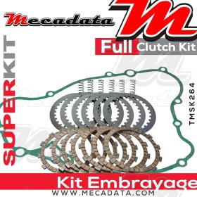 Superkit (Kit complet disques garnis, disques lisses, ressorts d'embrayage et joint carter) 