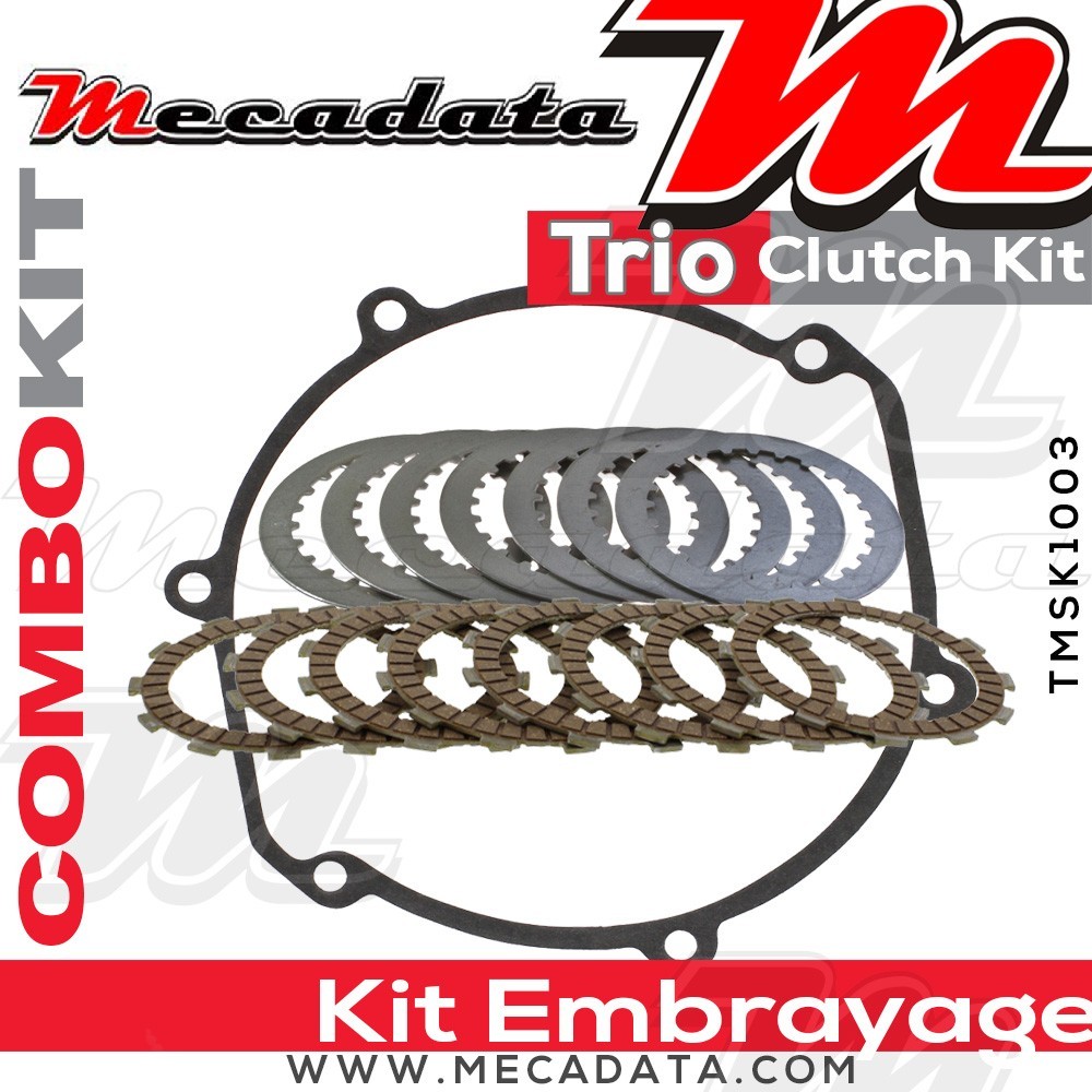 Combokit (disques garnis, disques lisses et joint carter) 