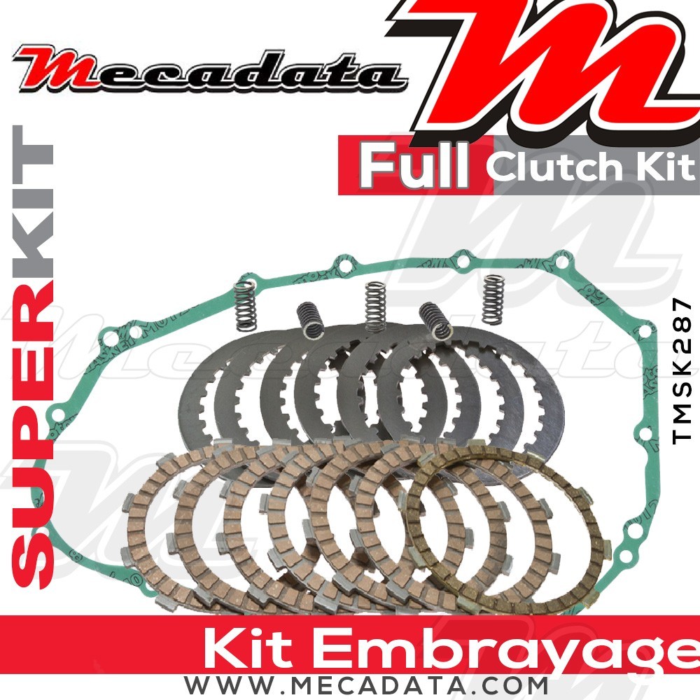 Superkit (Kit complet disques garnis, disques lisses, ressorts d'embrayage et joint carter) 