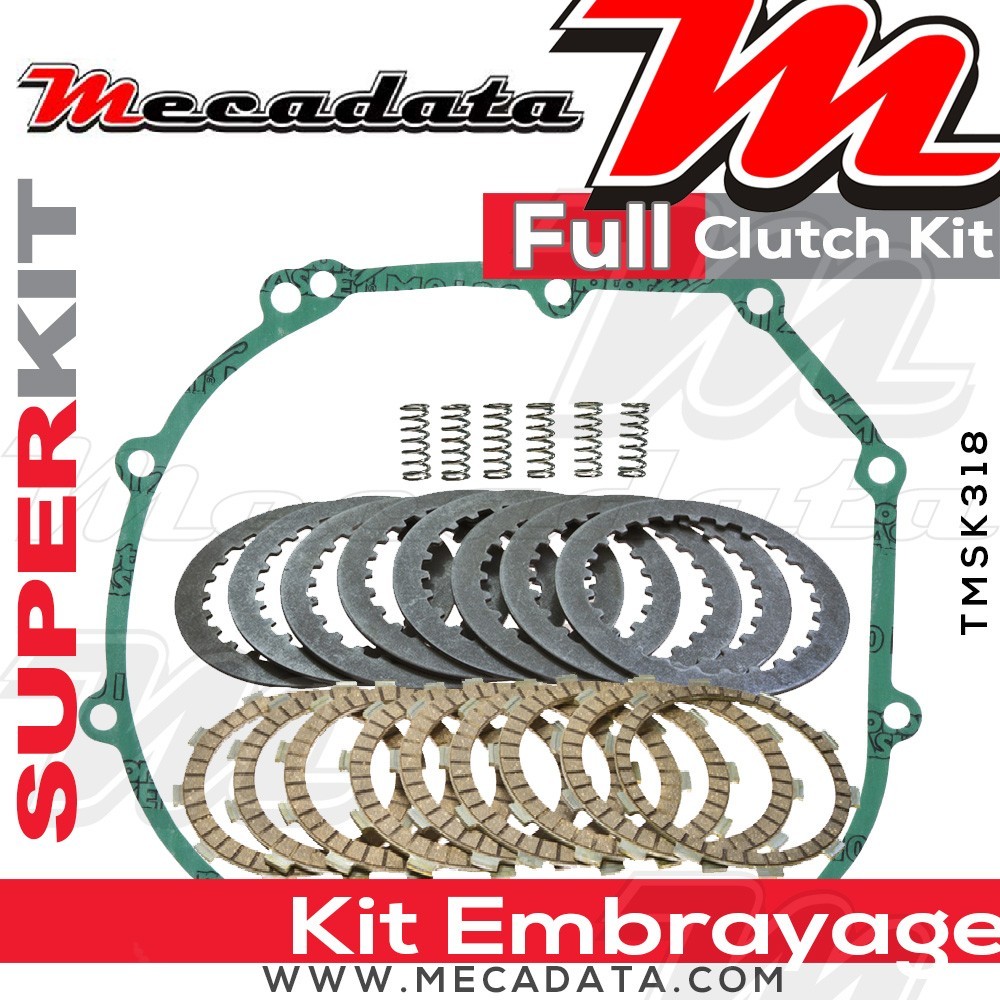 Superkit (Kit complet disques garnis, disques lisses, ressorts d'embrayage et joint carter) 