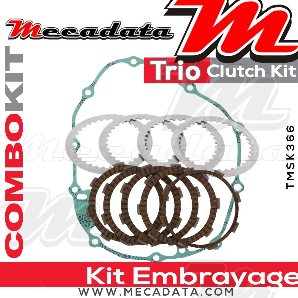 Combokit (disques garnis, disques lisses et joint carter) 