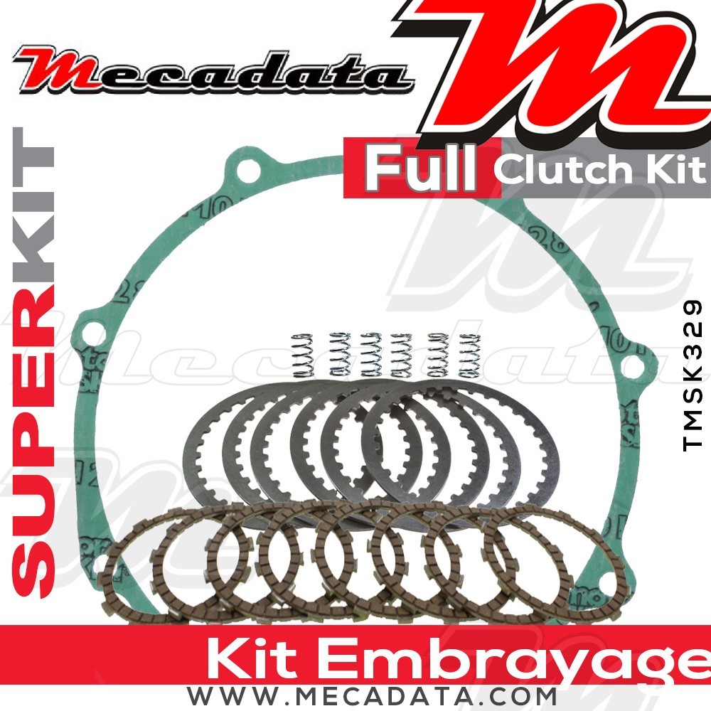 Superkit (Kit complet disques garnis, disques lisses, ressorts d'embrayage et joint carter) 